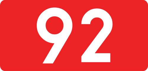 number 92
