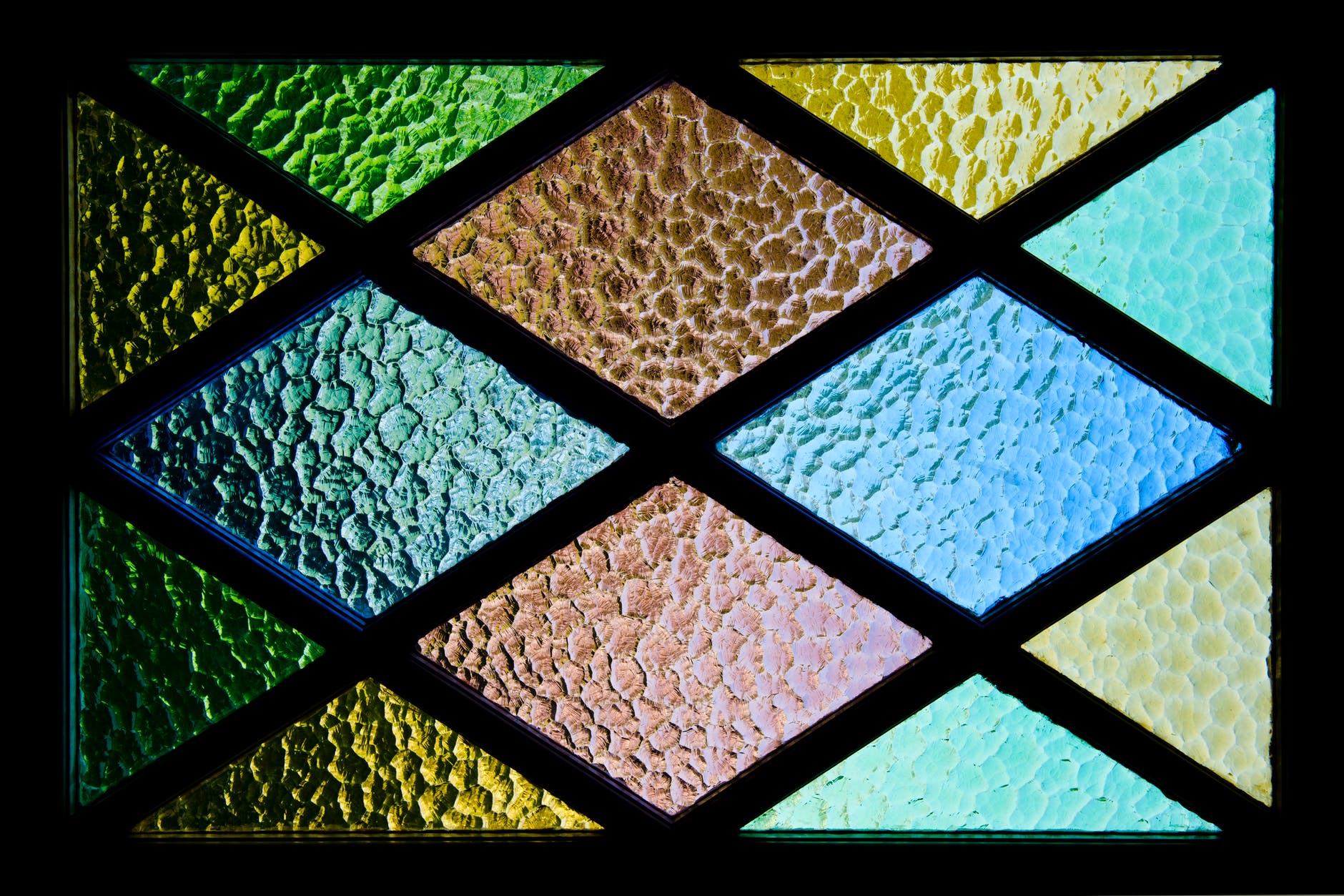 stained glass colors